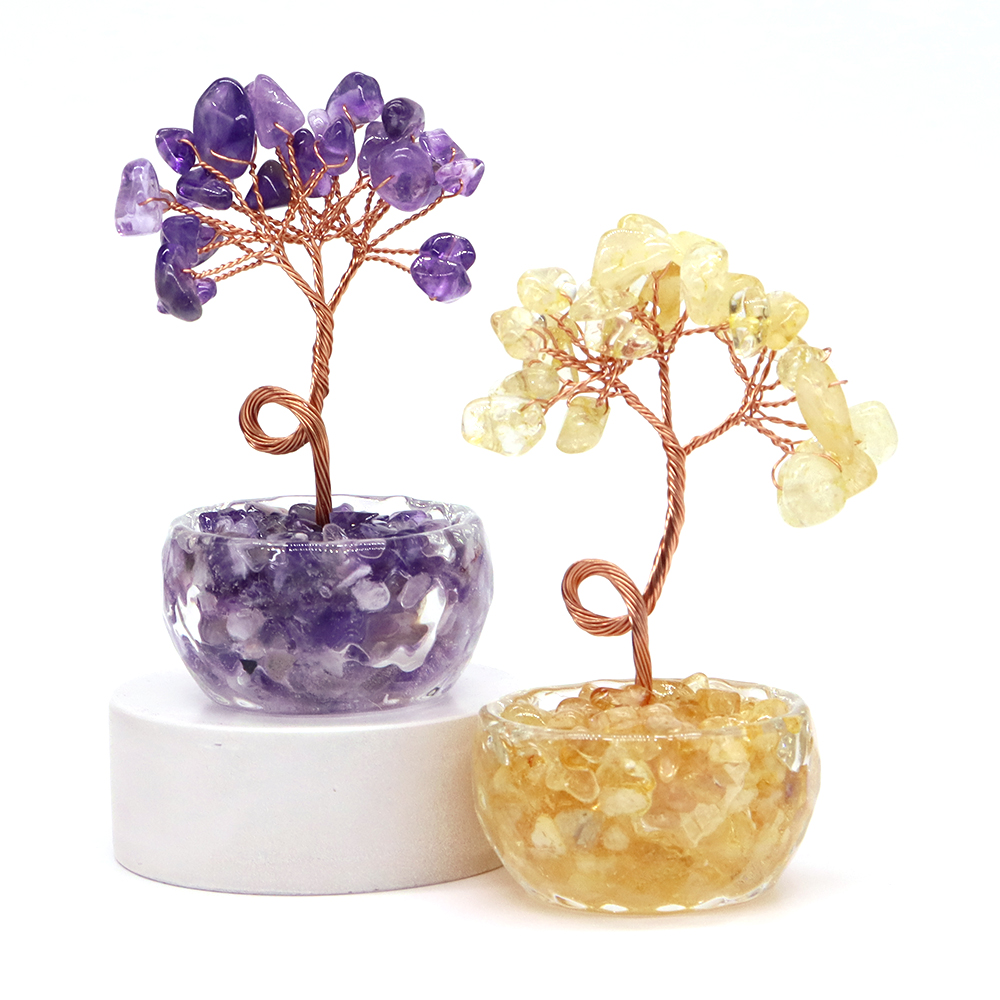 Natural Gemstone Crystal Lucky - Desk Setup Room ulasan dan harga