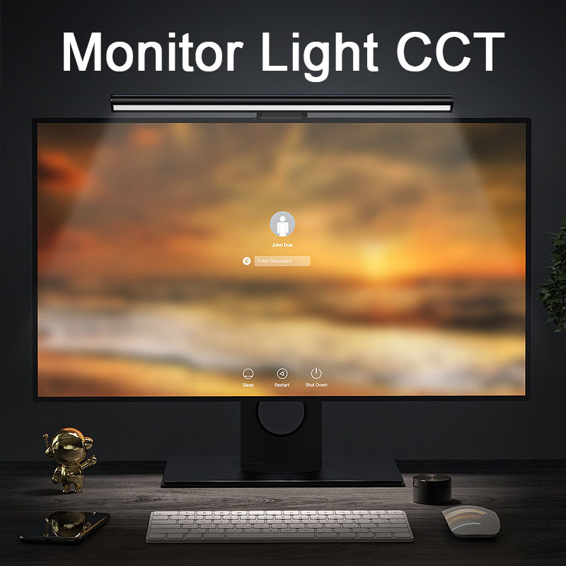 LED Monitor Hanging Desk Light - Desk Setup Gaming And Work ulasan dan harga