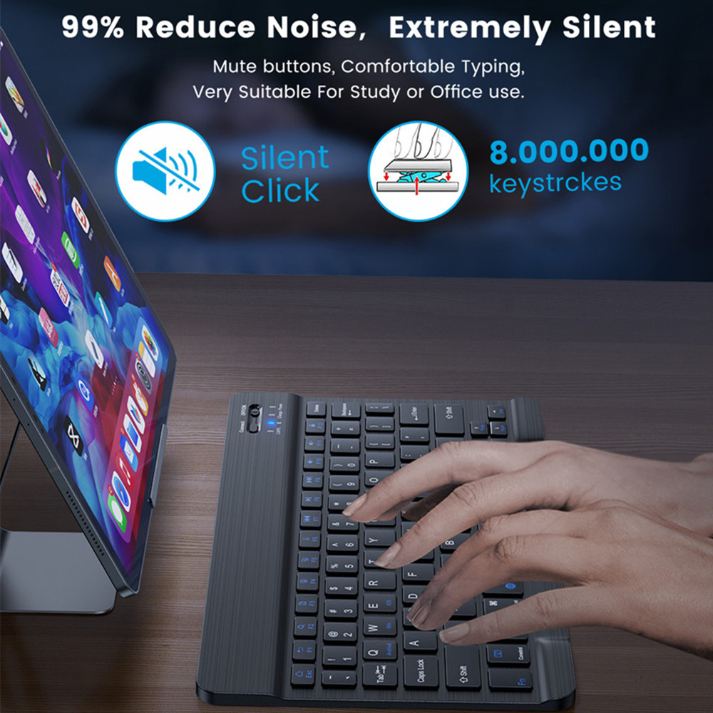 10 lnch Wireless  Bluetooth Mi - Desk Setup Ipad ulasan dan harga