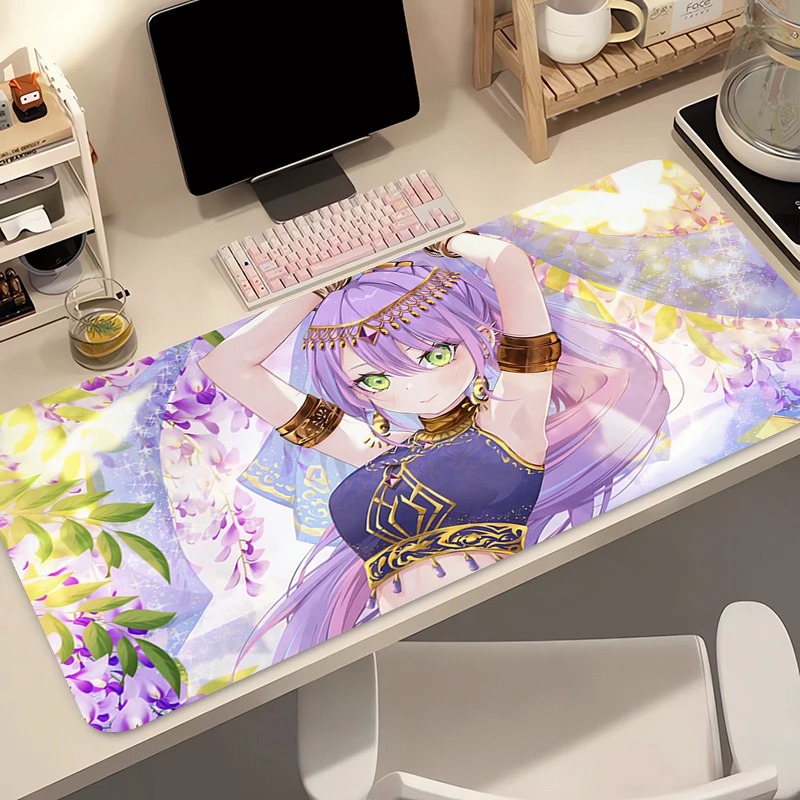 Large Waifu 90x40cm Dark Angel - Desk Setup Dark ulasan dan harga
