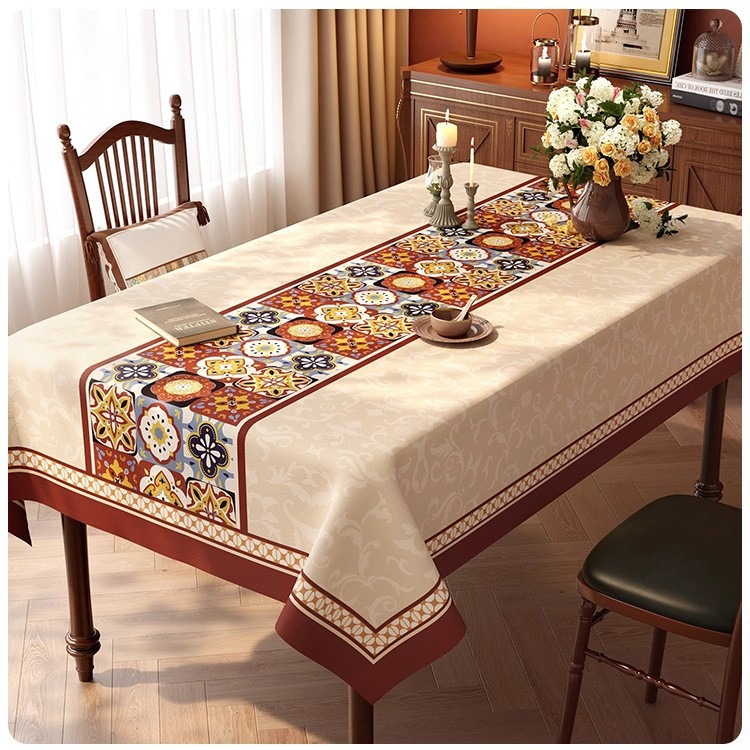 Bohemian Mandala Pattern Table - Desk Setup Wallpaper ulasan dan harga