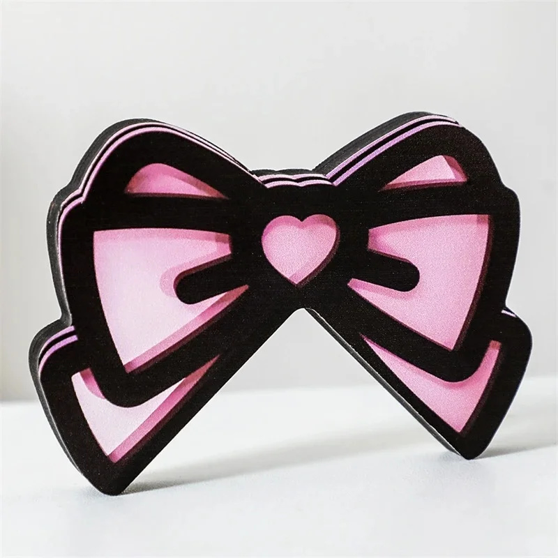 Kawaii Pink Acrylic Bow Monito - Setup Desk Monitor ulasan dan harga