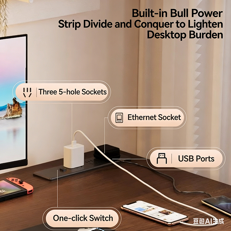 Modern Iron Dual Motor Electri - Setup Desk Monitor ulasan dan harga