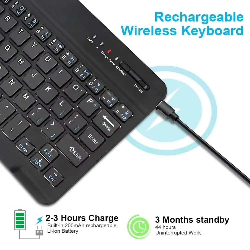 Bluetooth Keyboard for iPad 10 - Desk Setup Ipad ulasan dan harga