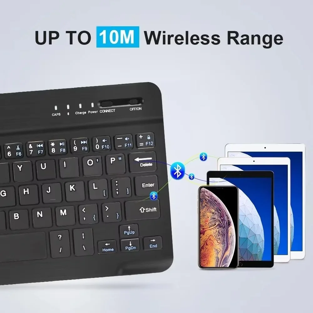 Bluetooth Keyboard for iPad 10 - Desk Setup Ipad ulasan dan harga