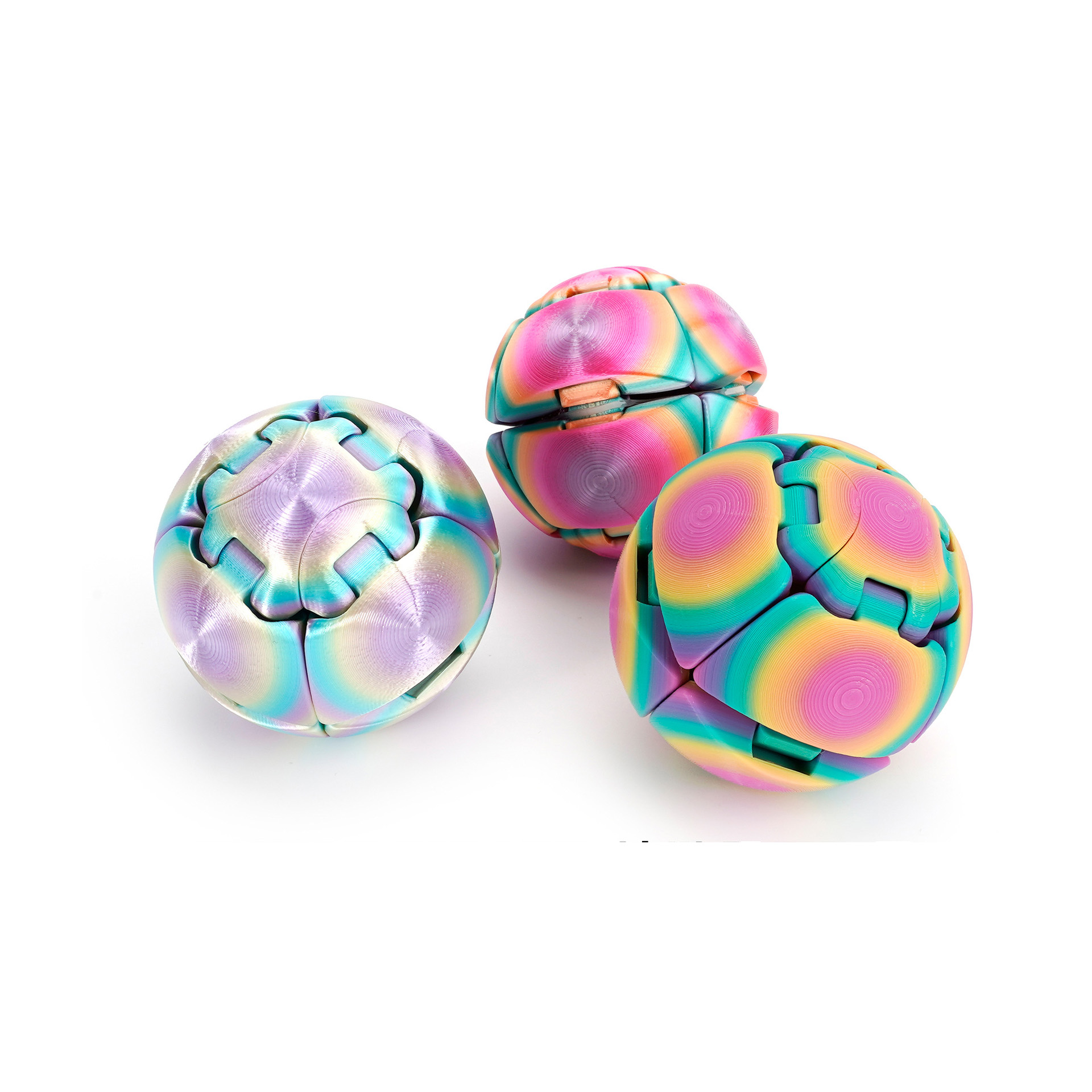 3D Printed Gear Ball Rotating  - Desk Setup Gear ulasan dan harga