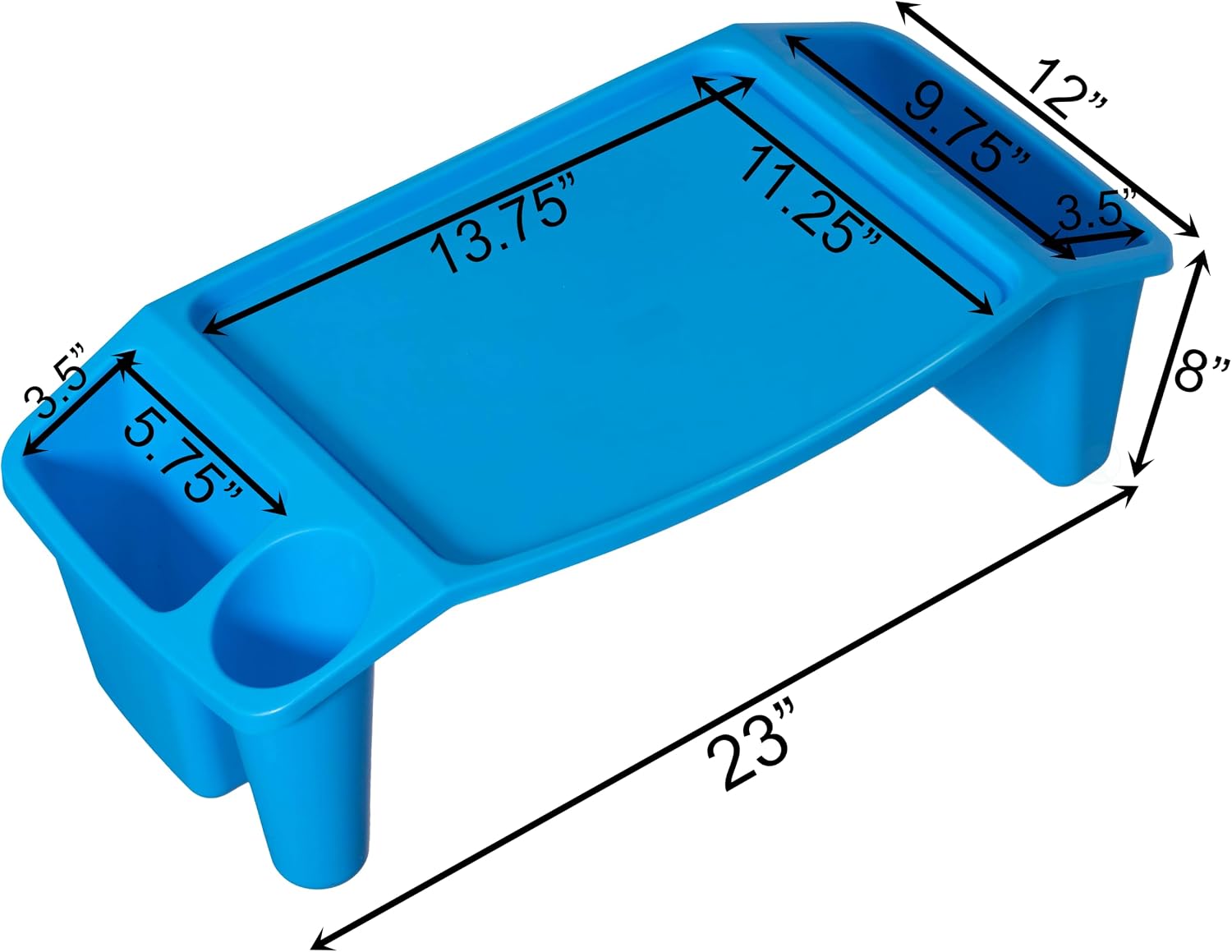 Set of 3 Portable Lap Desks wi - Desk Setup Blue ulasan dan harga