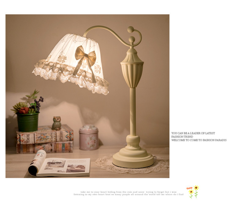 Princess Fabric Table Lamps fo - Desk Setup Wallpaper ulasan dan harga