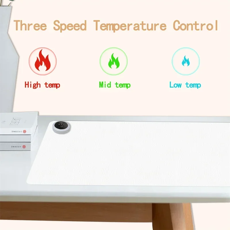 Extra Large Heated Desk Pad El - Desk Setup Ergonomic ulasan dan harga
