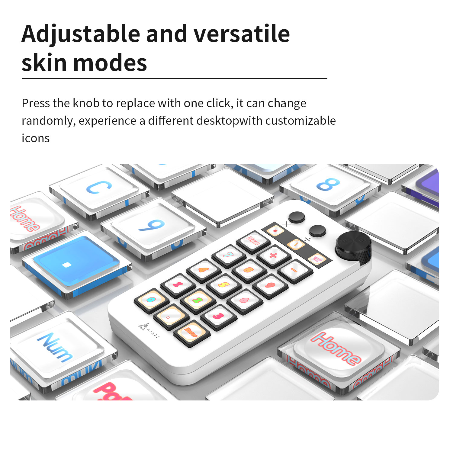 Ajazz N1 Programmable Macro Ke - Desk Setup Programmer ulasan dan harga