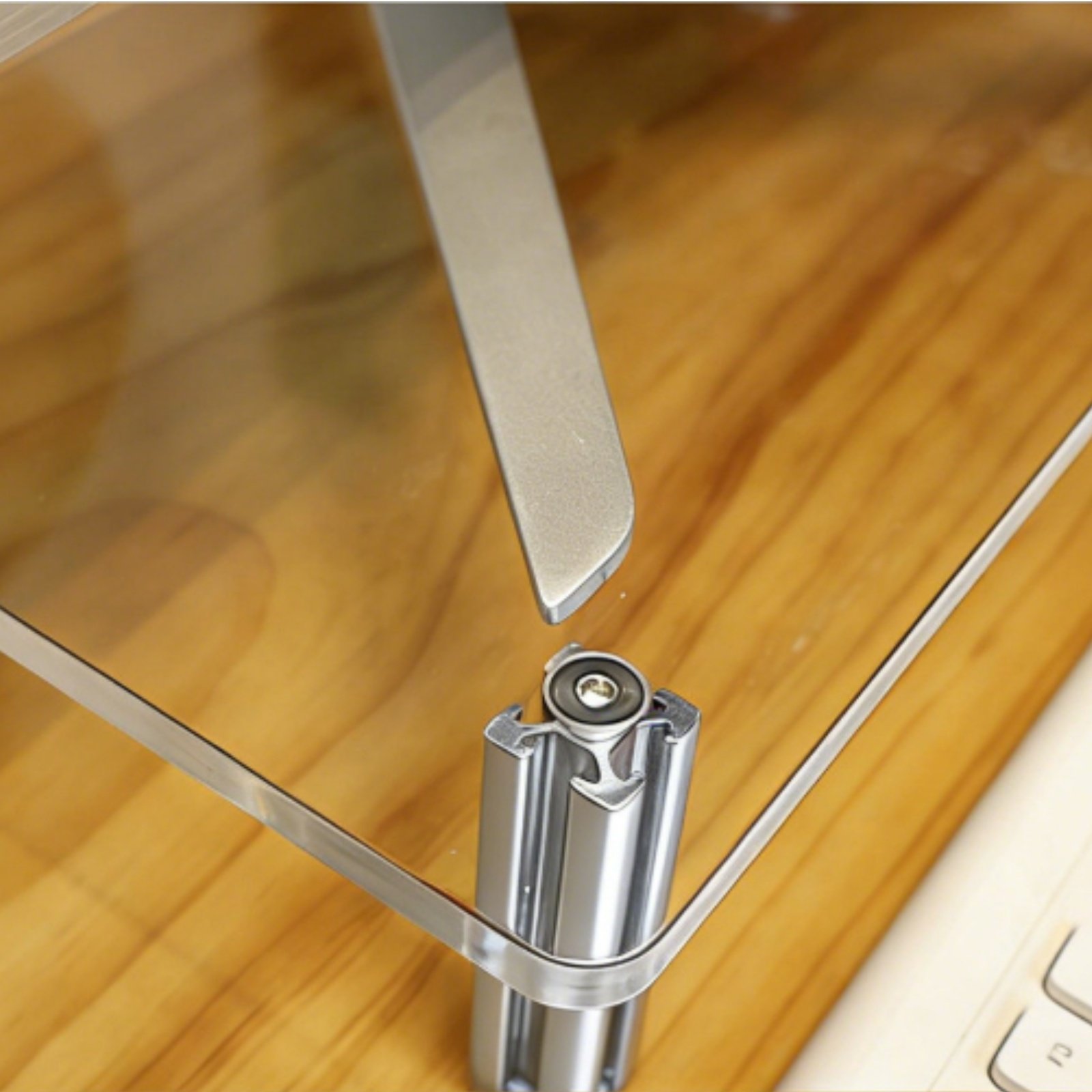 Acrylic Monitor Stand Easy to  - Setup Desk Monitor ulasan dan harga