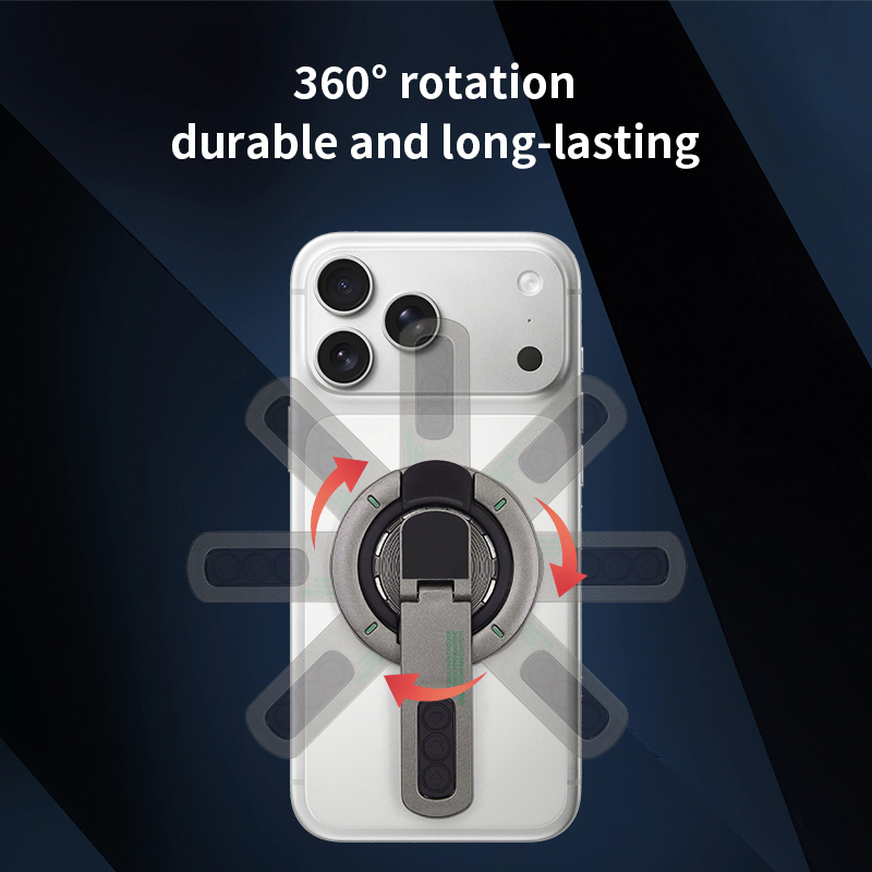 Double-Sided Magnetic Phone Ri - Desk Setup Stand ulasan dan harga