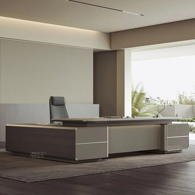 Boss Gaming L Table Home Offic - Desk Setup Gaming And Work ulasan dan harga