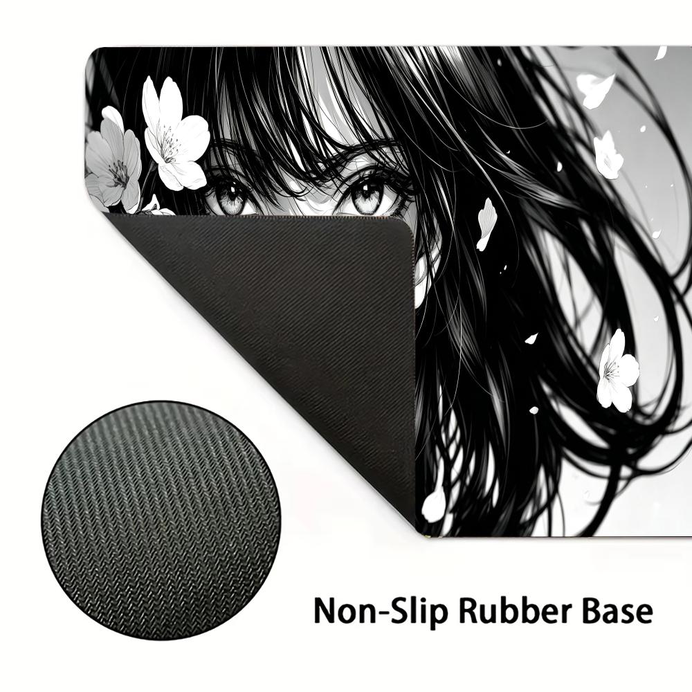 Sakura Girl Extra Large Fabric - Desk Setup Gaming And Work ulasan dan harga