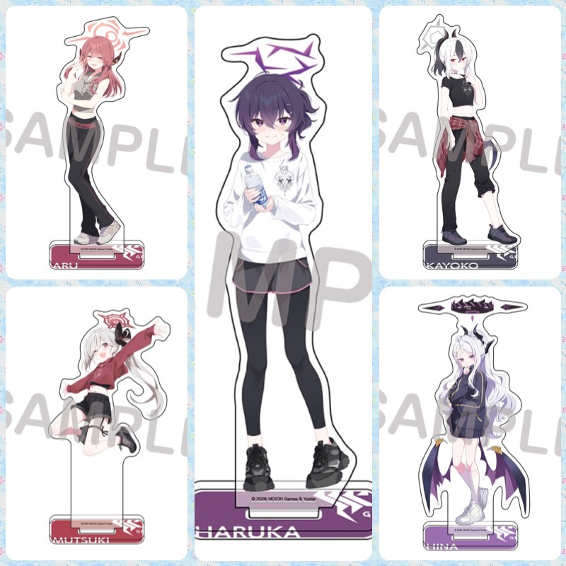 Blue Archive GAME 15CM Acrylic - Desk Setup Blue ulasan dan harga