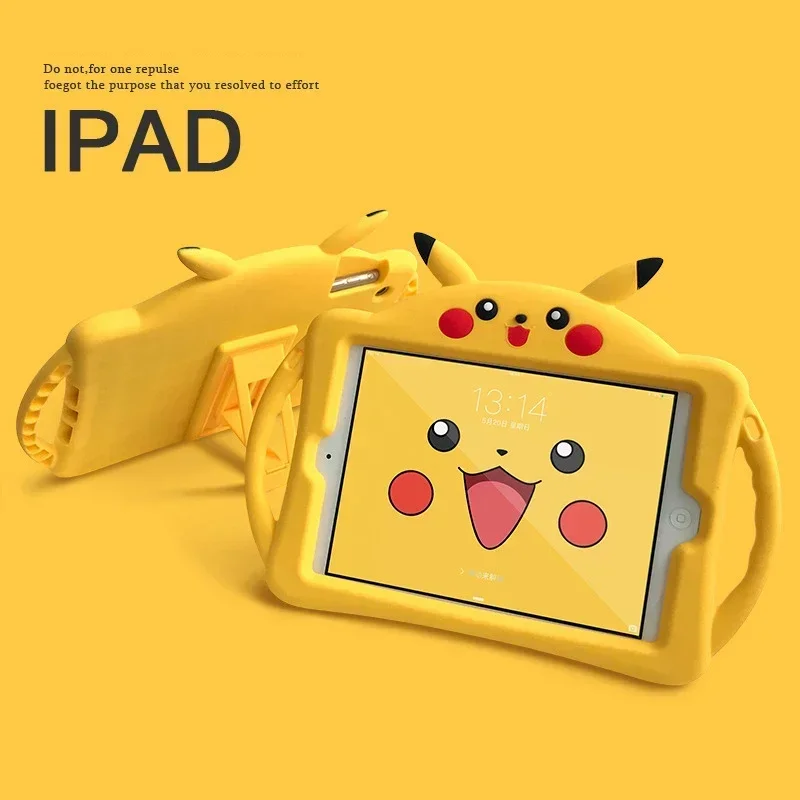 2024 Pikachu Ipad Case for Tab - Desk Setup Ipad ulasan dan harga