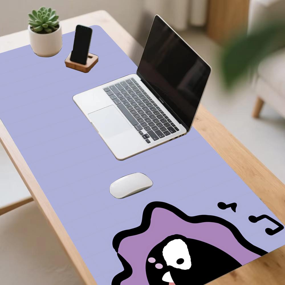 Playmat Cute Purple Expression - Desk Setup Gadgets ulasan dan harga