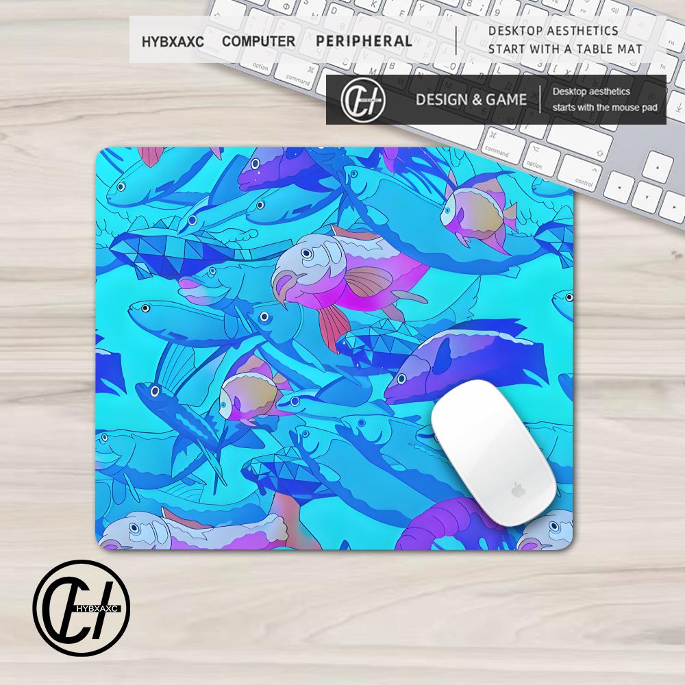 HYBXAXC Mouse Pad Cute Fish De - Desk Setup Blue ulasan dan harga