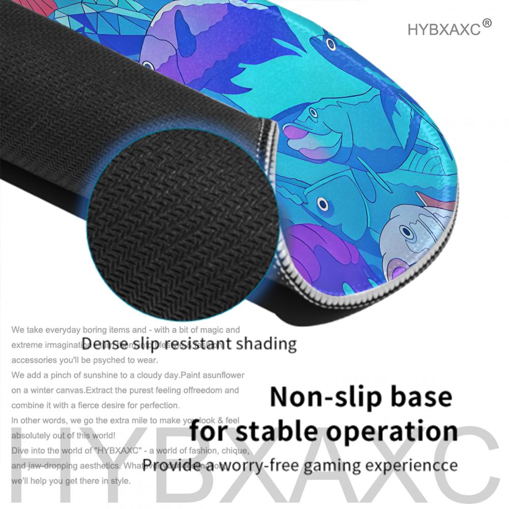 HYBXAXC Mouse Pad Cute Fish De - Desk Setup Blue ulasan dan harga