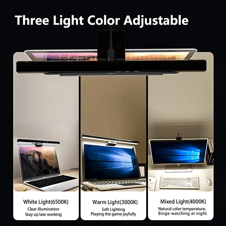 33cm 50cm LED Monitor Light Re - Setup Desk Monitor ulasan dan harga