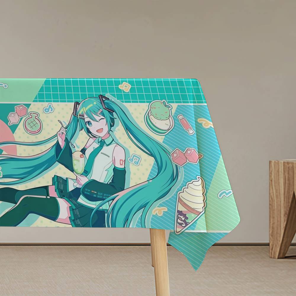 Cartoon H-Hatsunees Cute M-Mik - Desk Setup Wallpaper ulasan dan harga