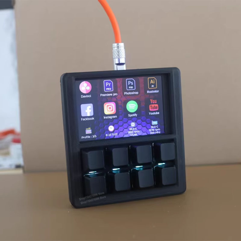 DIY Quick Keyboard Desktop Con - Desk Setup Programmer ulasan dan harga