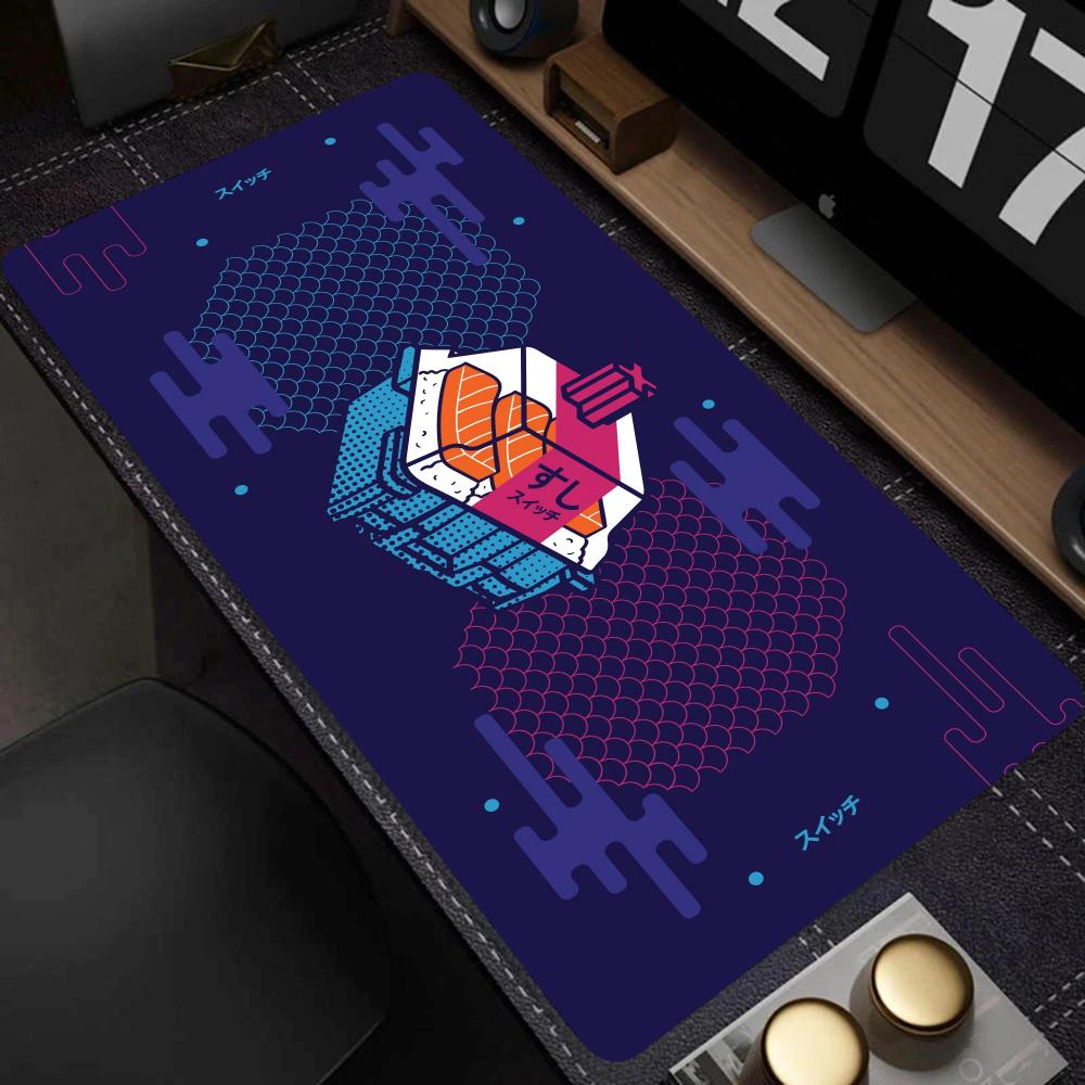 Tech Abstract Pattern Large Mo - Desk Setup Gaming And Work ulasan dan harga