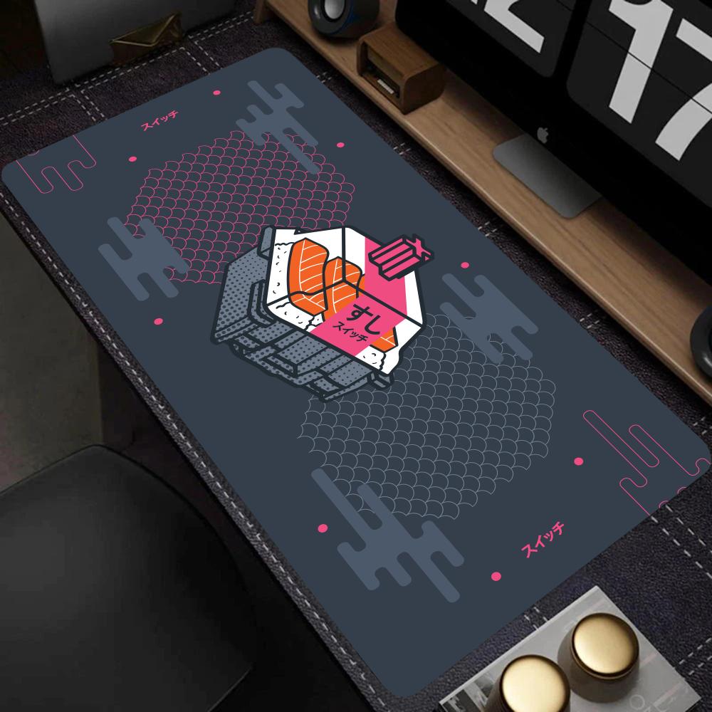 Tech Abstract Pattern Large Mo - Desk Setup Gaming And Work ulasan dan harga
