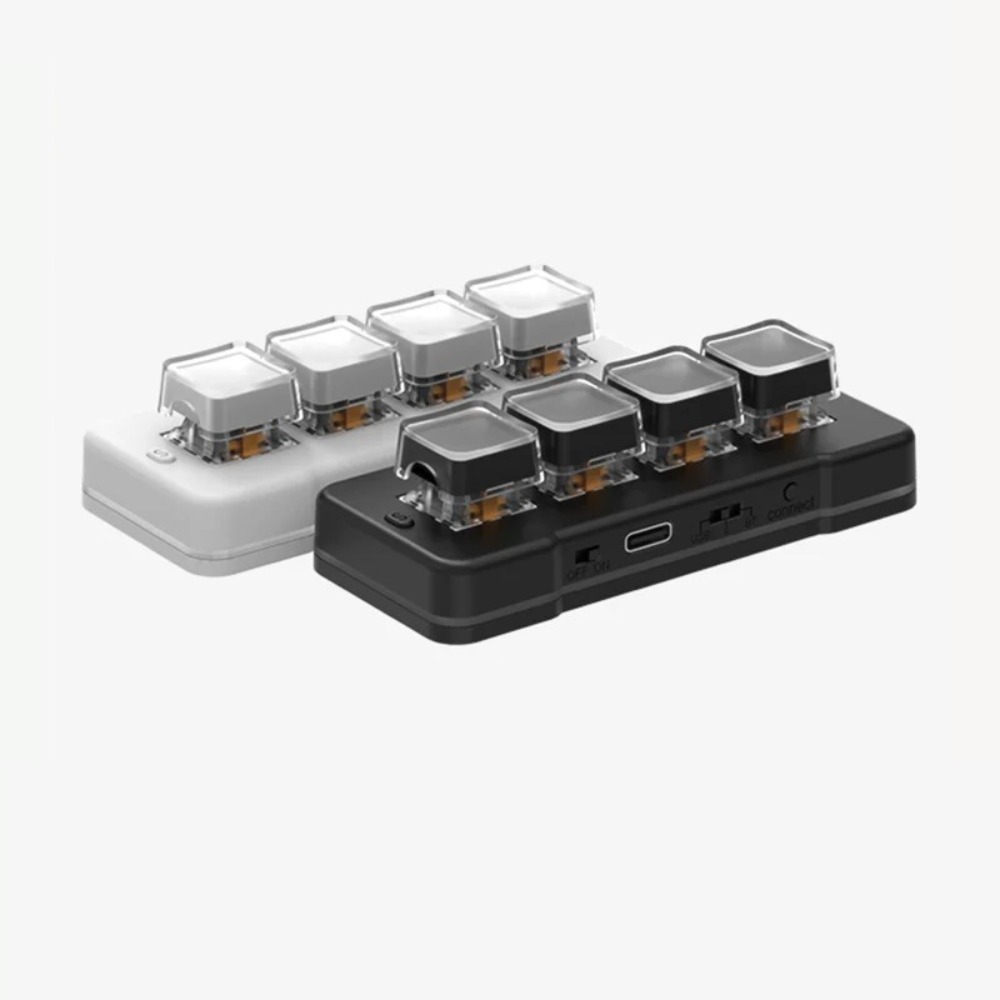 MK424Pro 4-Key Wireles Mini Ke - Desk Setup Programmer ulasan dan harga