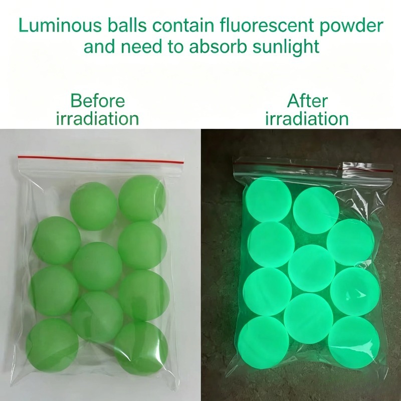 Luminous Table Tennis Balls AB - Desk Setup Dark ulasan dan harga