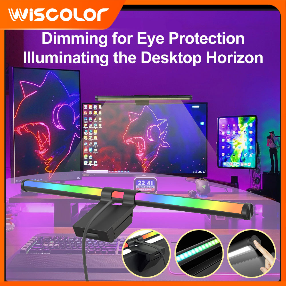 Monitor Decorations Light Bar  - Desk Setup Gadgets ulasan dan harga