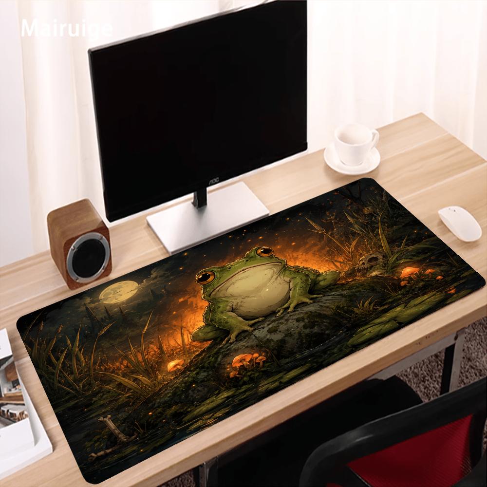 Enchanted Frog Mouse Pad Desk  - Desk Setup Gaming And Work ulasan dan harga