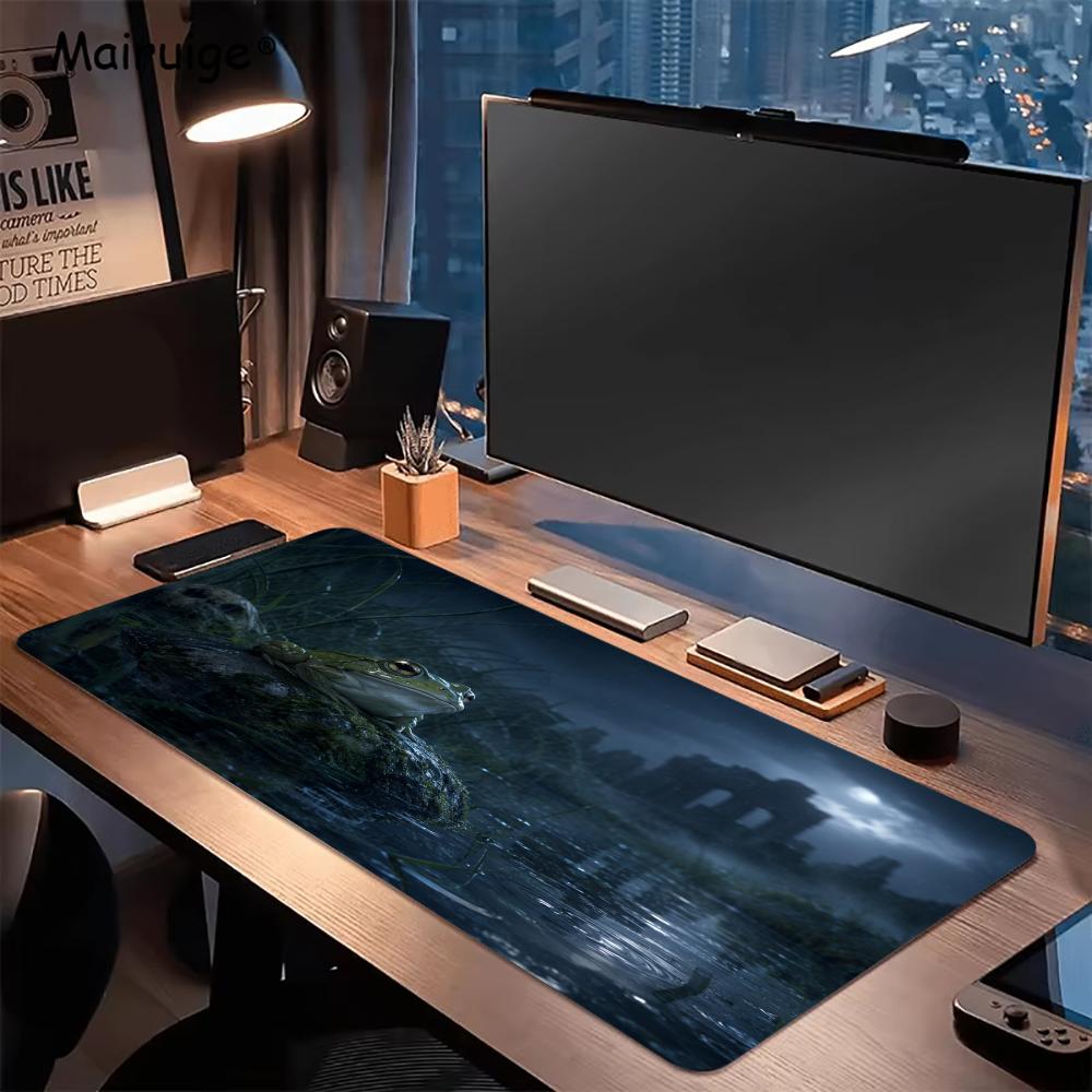 Enchanted Frog Mouse Pad Desk  - Desk Setup Gaming And Work ulasan dan harga