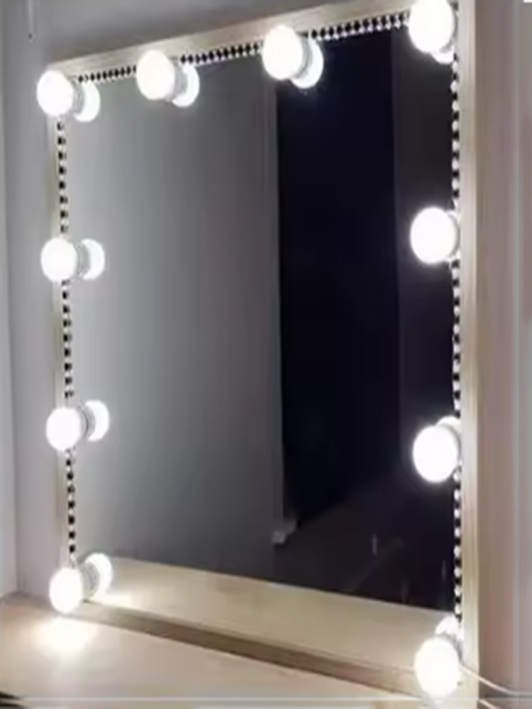 LED Mirror Makeup Mirror w/Lig - Desk Setup Lighting ulasan dan harga