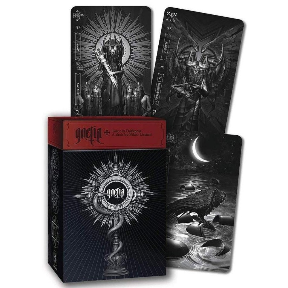 10.3*6cm Tarot Goetia Tarot In - Desk Setup Dark ulasan dan harga