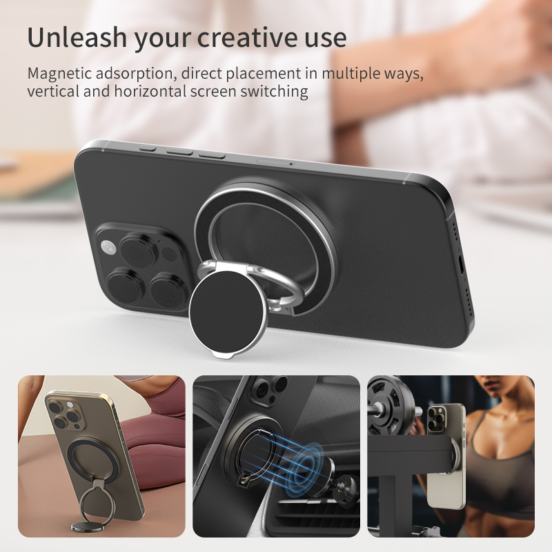 Double Sided MagSafe Phone Sta - Desk Setup Stand ulasan dan harga