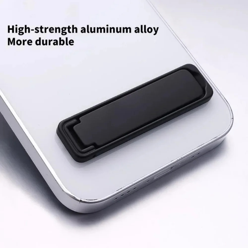 Mini Flip Alloy Phone Holder U - Desk Setup Stand ulasan dan harga