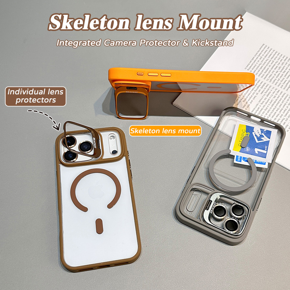 Lens Kickstand Magnetic Phone  - Desk Setup Stand ulasan dan harga