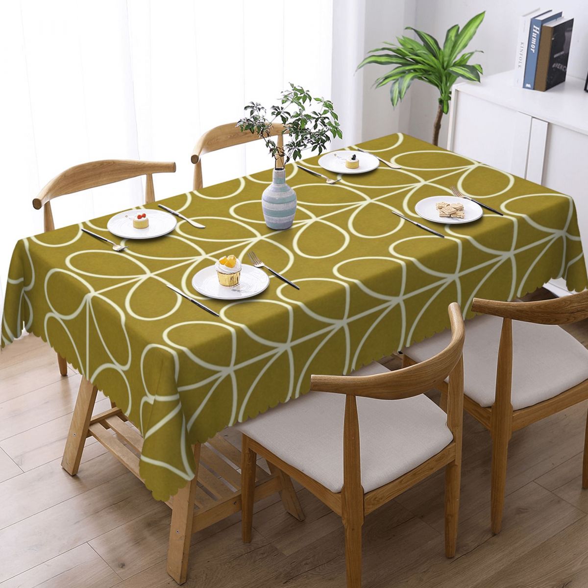 Orla Kiely Multistem Rectangul - Desk Setup Wallpaper ulasan dan harga