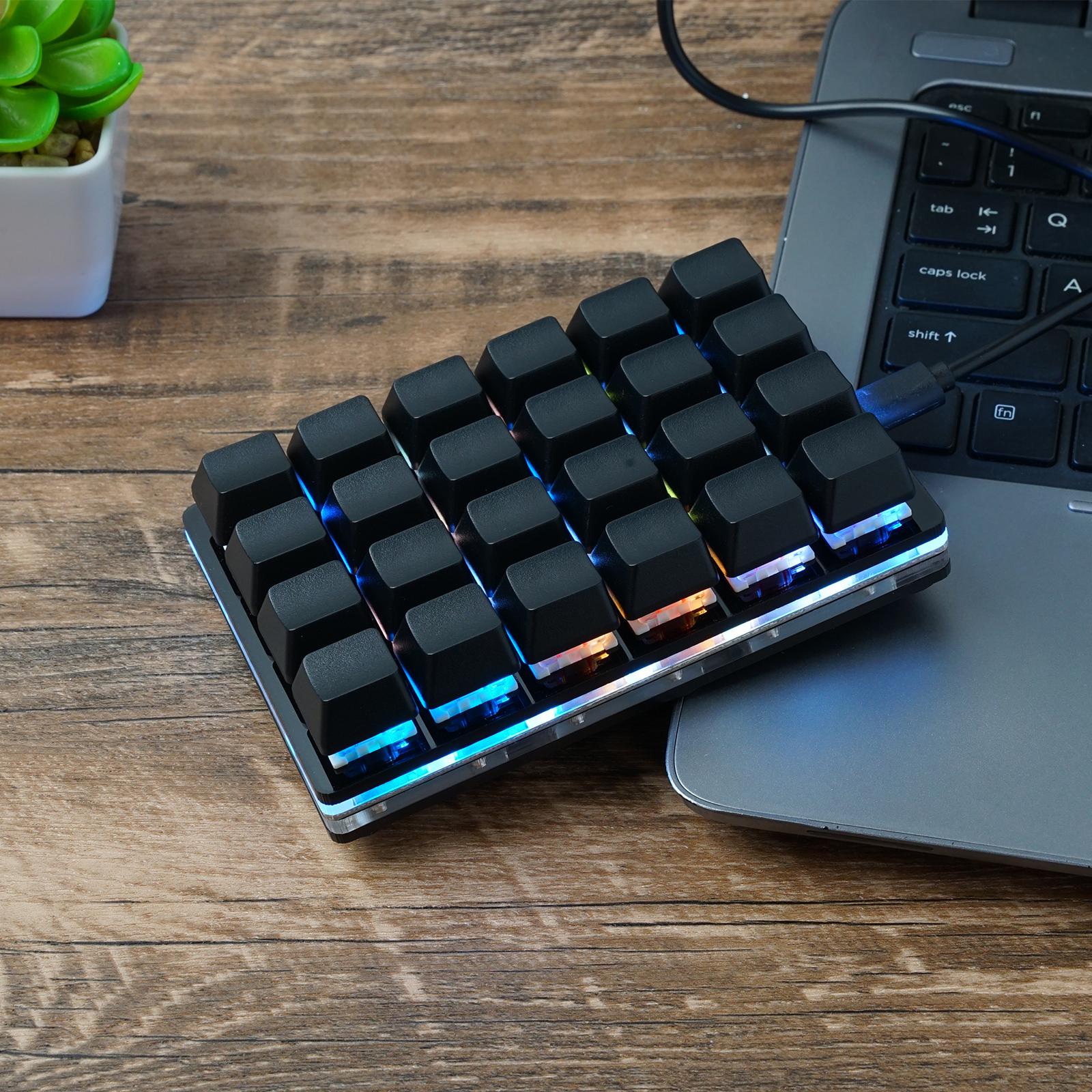 Mini USB Custom Mechanical Key - Desk Setup Programmer ulasan dan harga