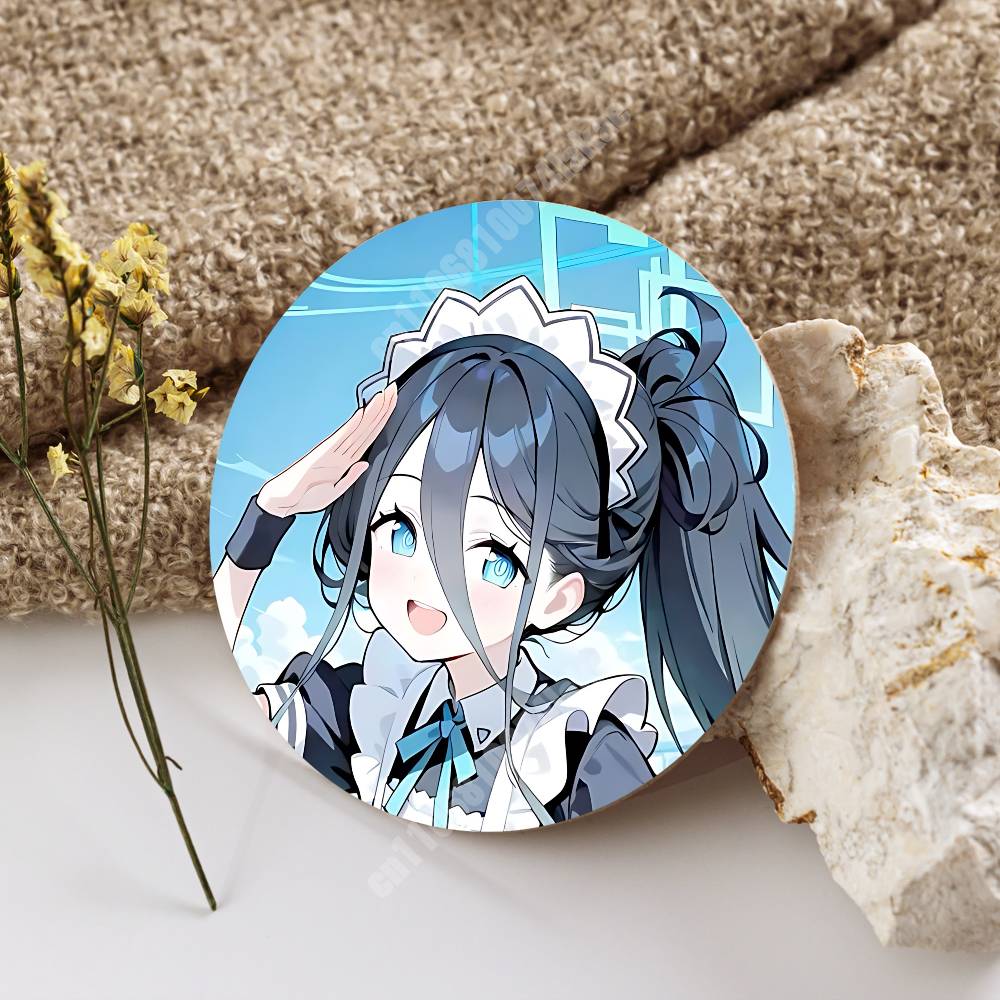 Blue Archive Tendou Aris Round - Desk Setup Blue ulasan dan harga