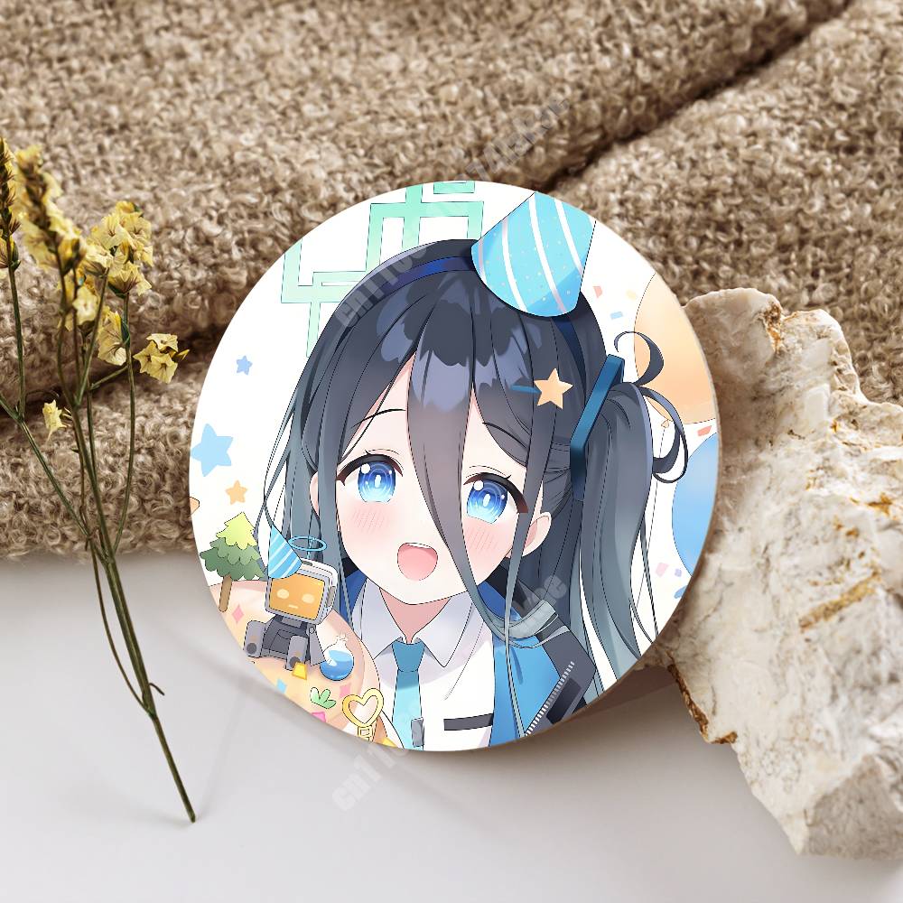 Blue Archive Tendou Aris Round - Desk Setup Blue ulasan dan harga